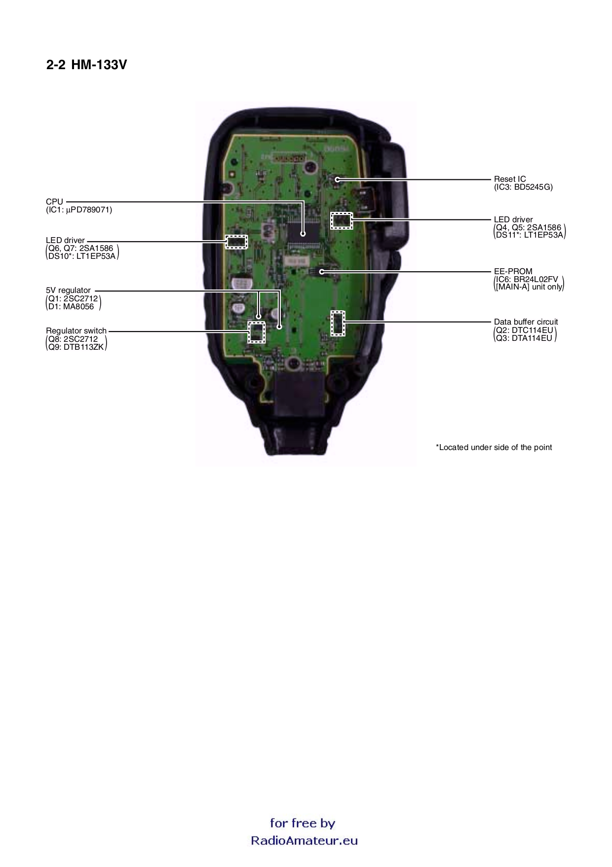 icom ic-m502 wiring diagram