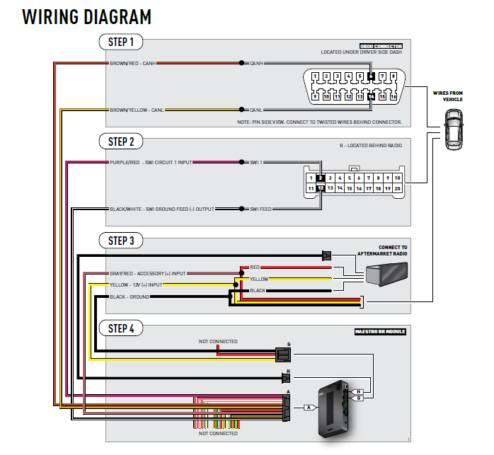 idatalink maestro pioneer mvh wiring diagram