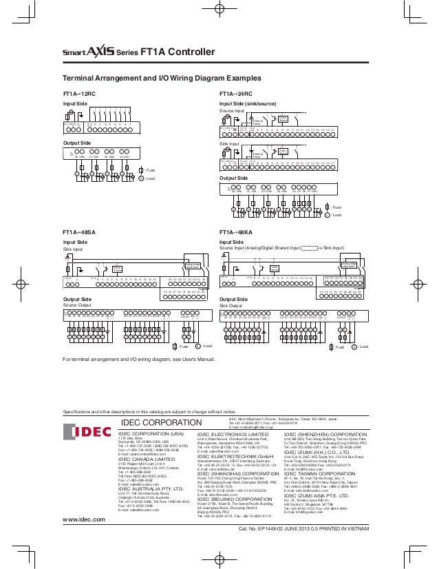 idec relay wiring diagram