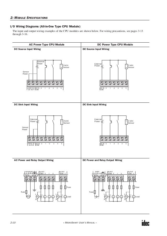 idec relay wiring diagram