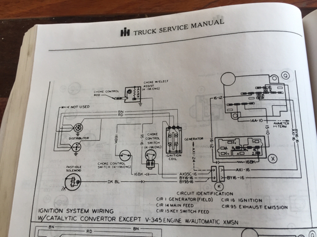 ignition wiring diagram for 1976 international scout
