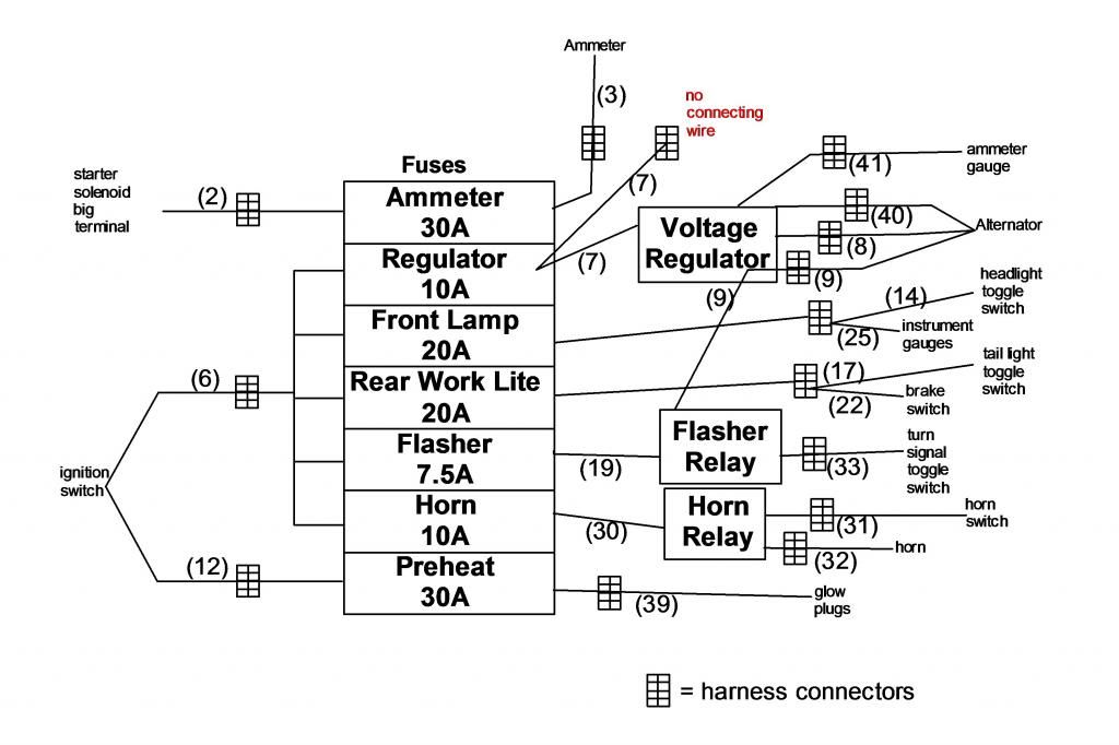 ih384 wiring diagram