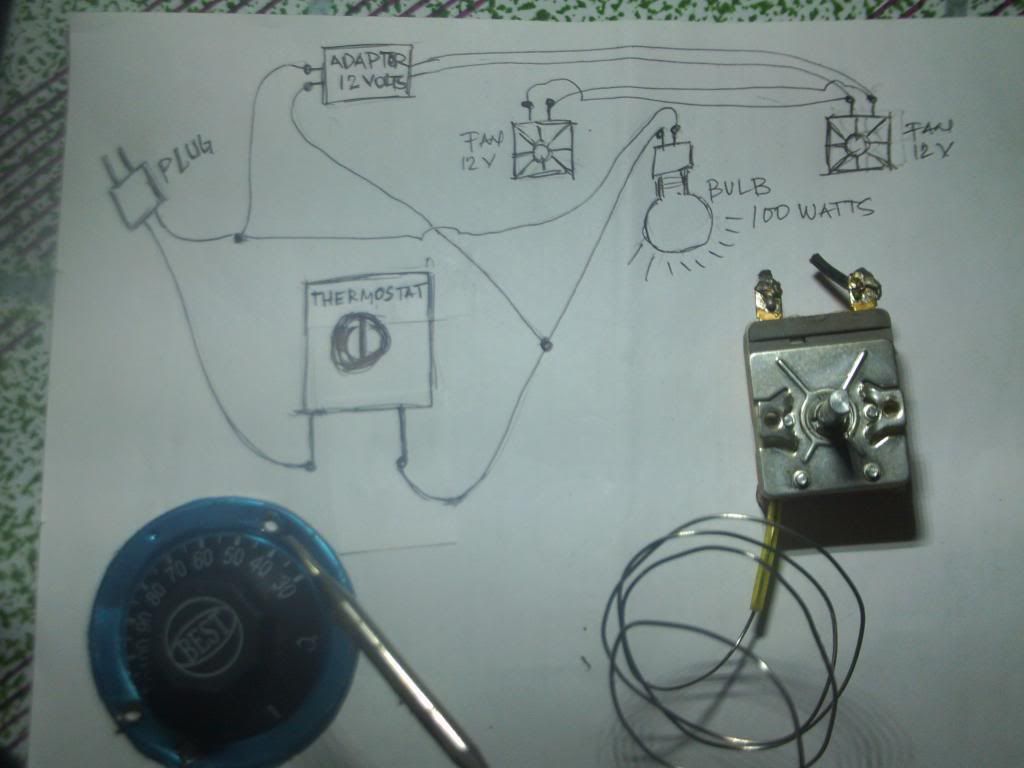 incubator thermostat wiring diagram