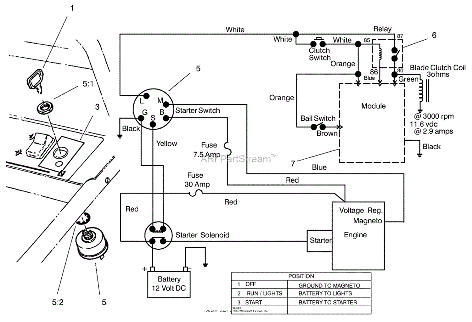 indak key switch wiring diagram