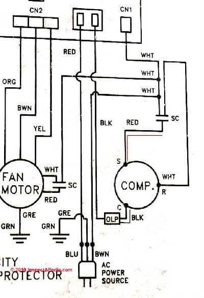 ingersoll rand 23172604 motor capacitor wiring diagram