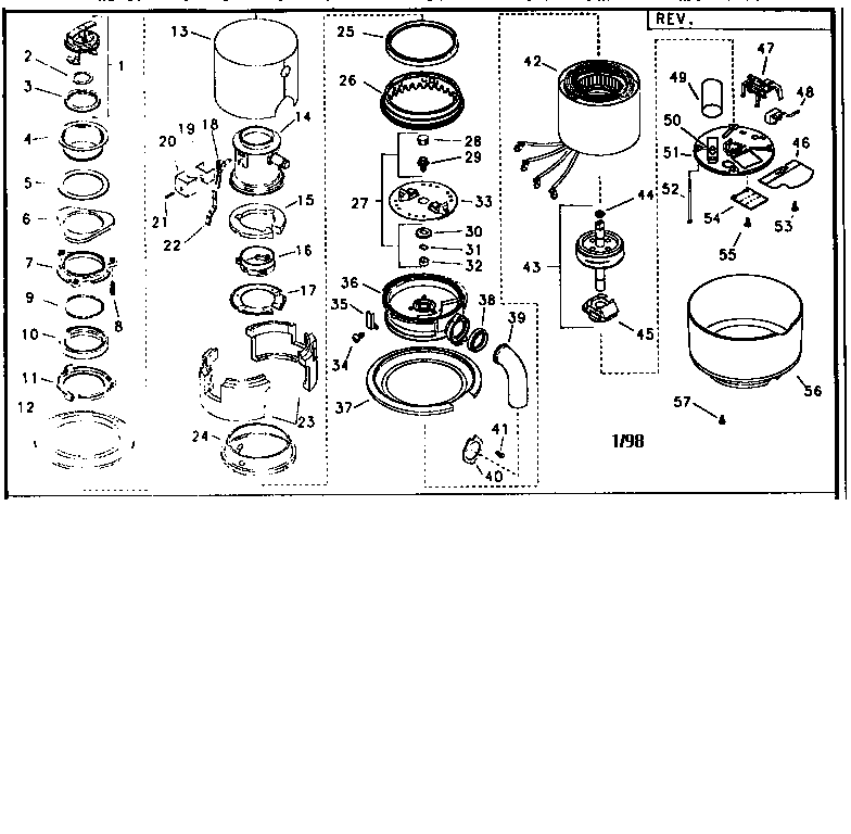 insinkerator evolution parts diagram