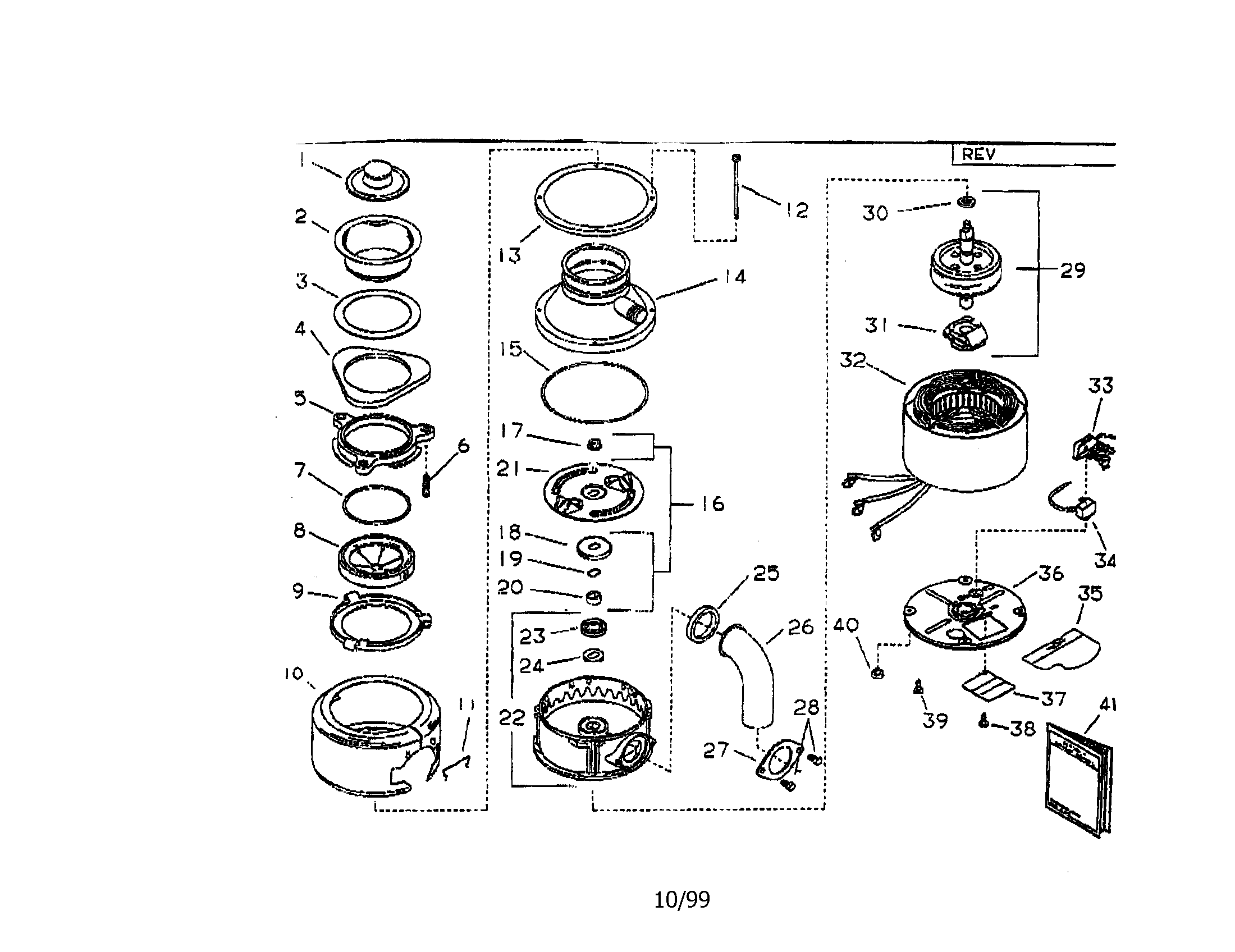 insinkerator parts diagram