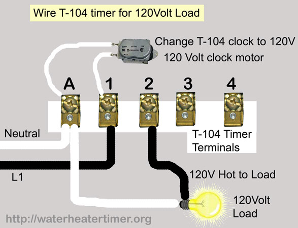 intermatic 240v timer wiring diagram