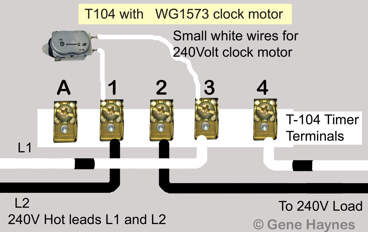 intermatic timer t104 wiring diagram