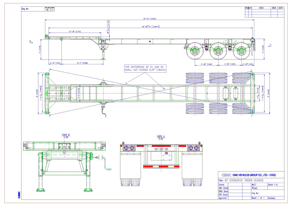 intermodal chassis diagram