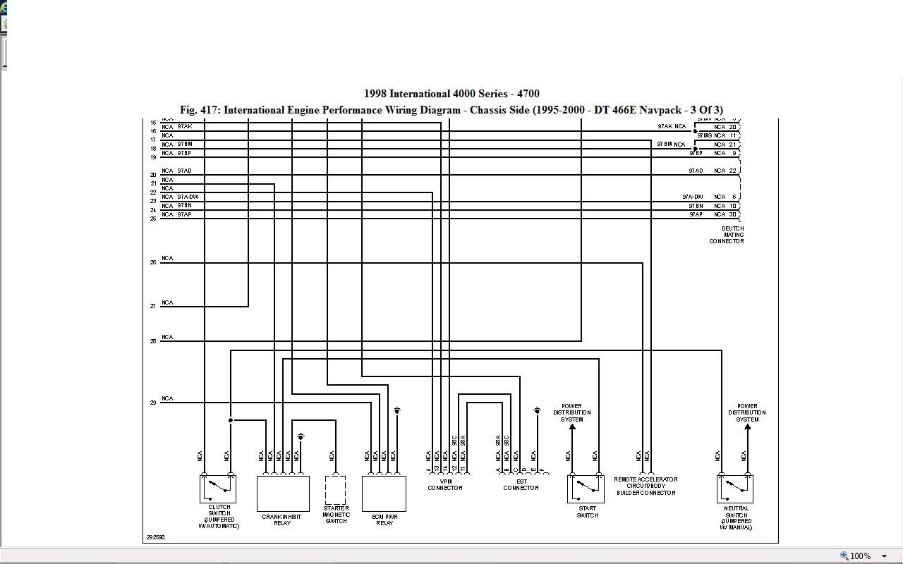 international 2444 wiring diagram