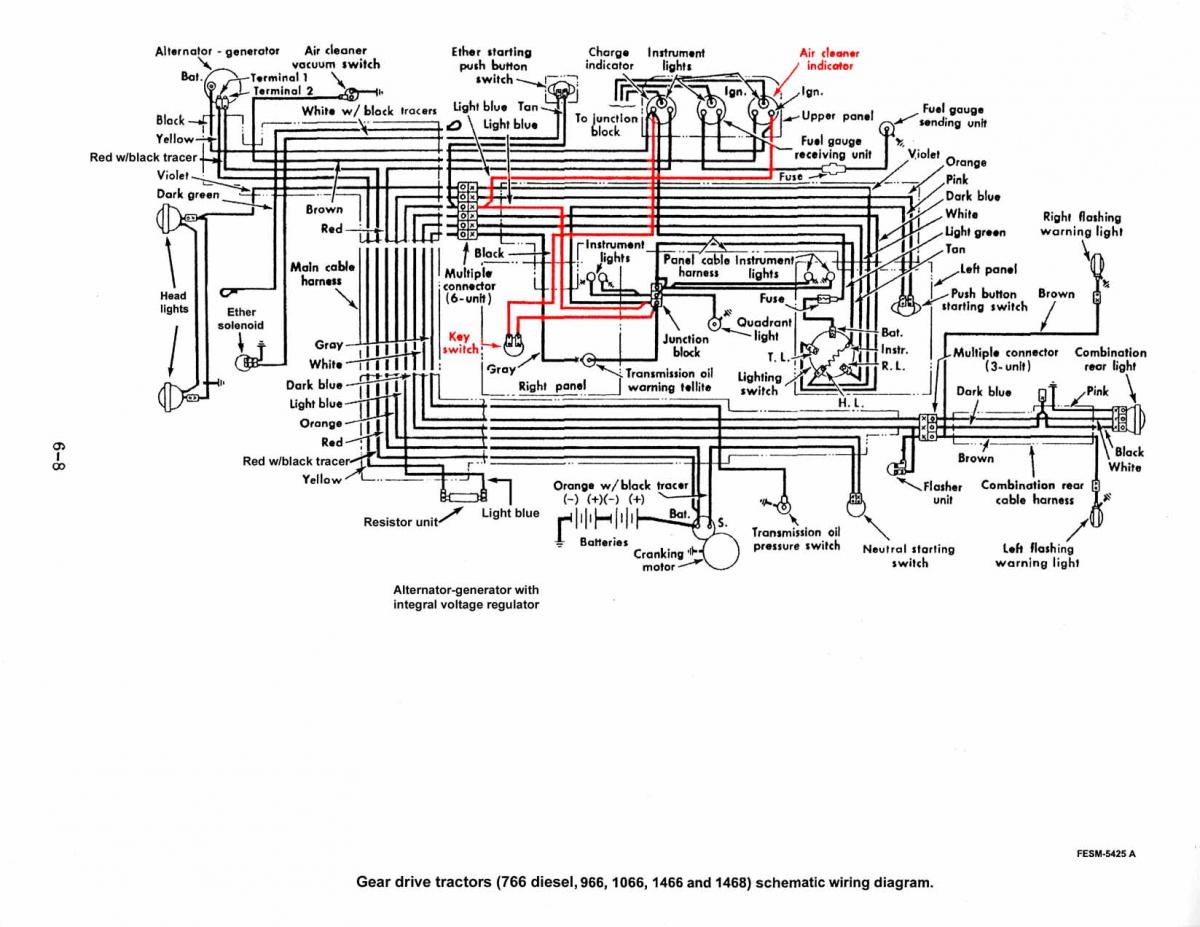 international 2444 wiring diagram