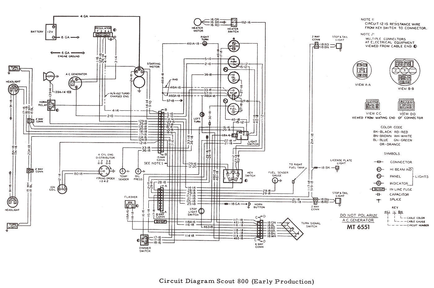 international 9670 turn signal wiring diagram