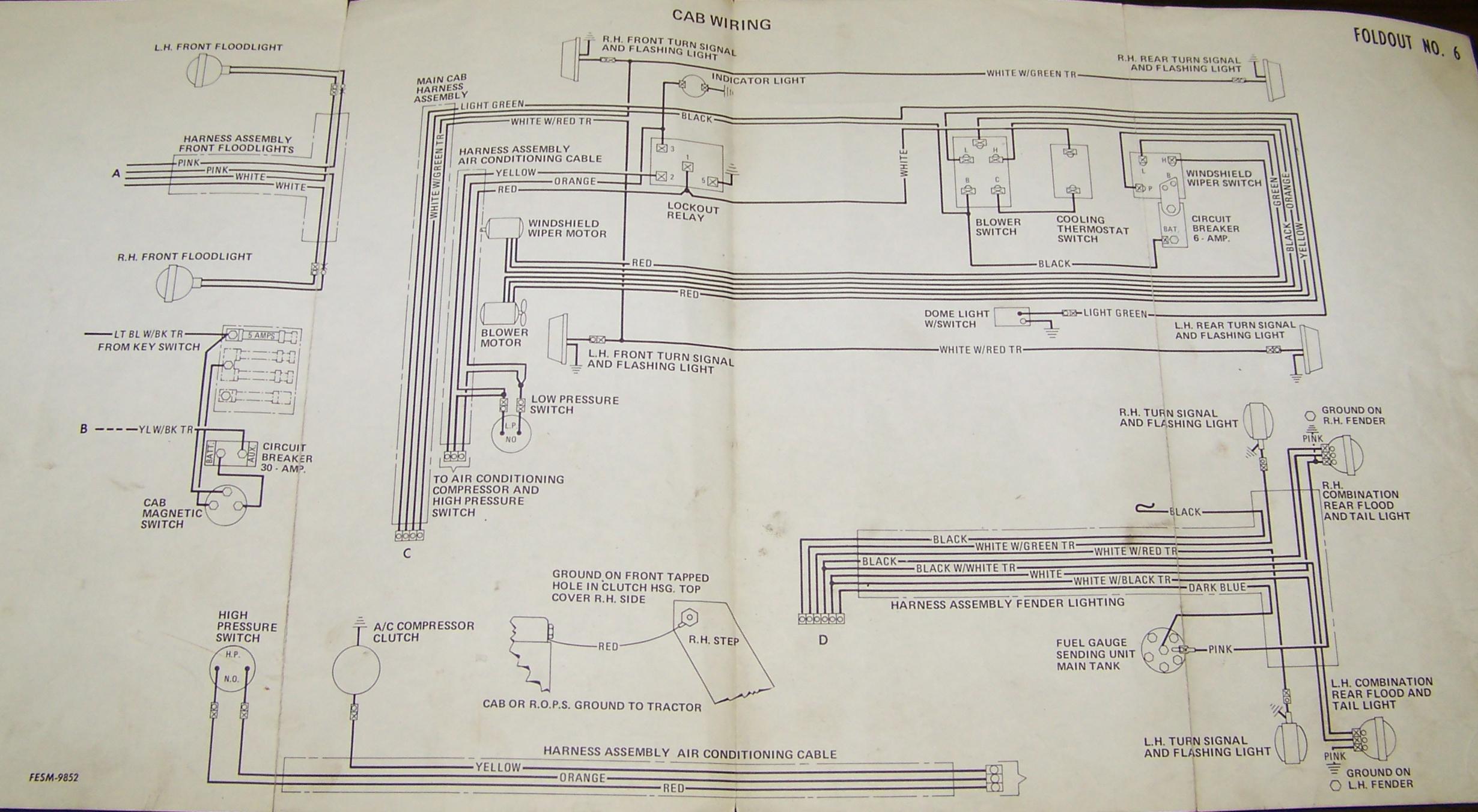 international d466 wiring diagram