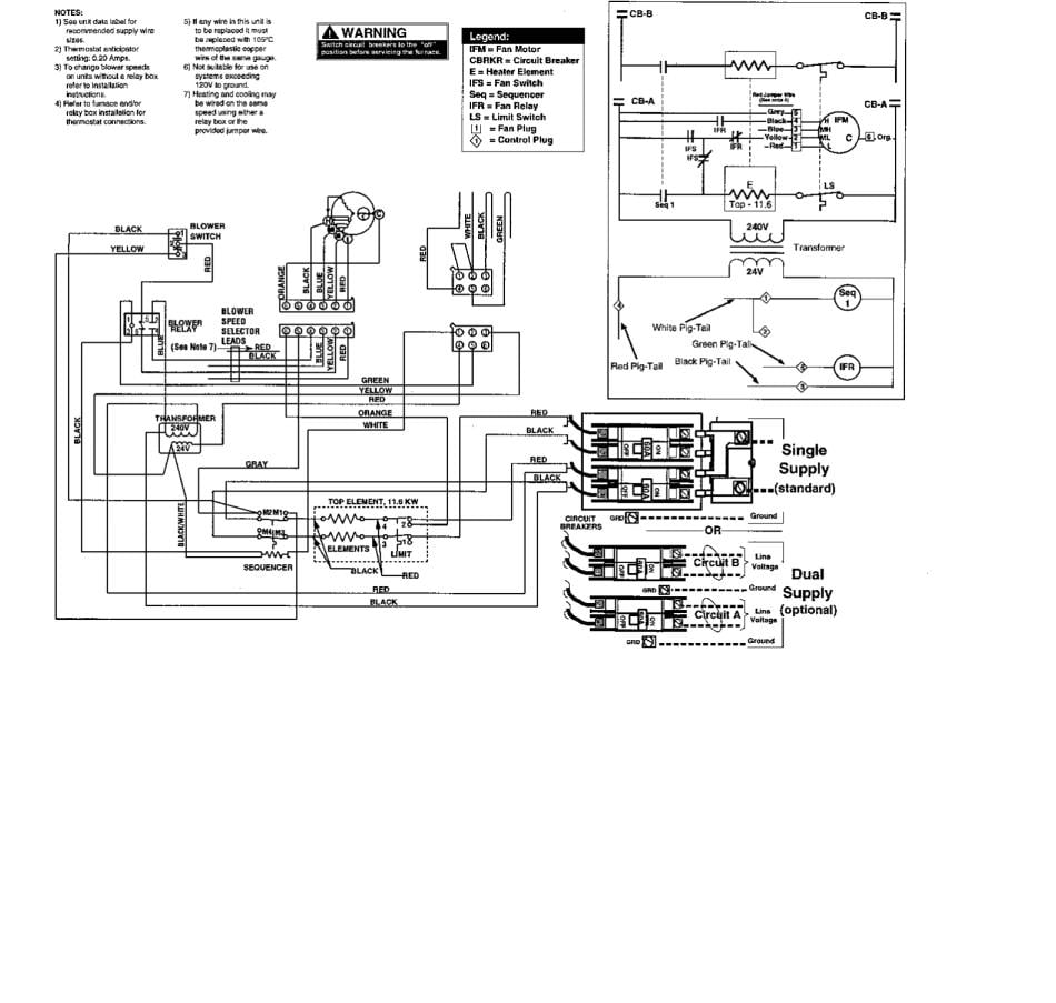 intertherm 2310 wiring diagram