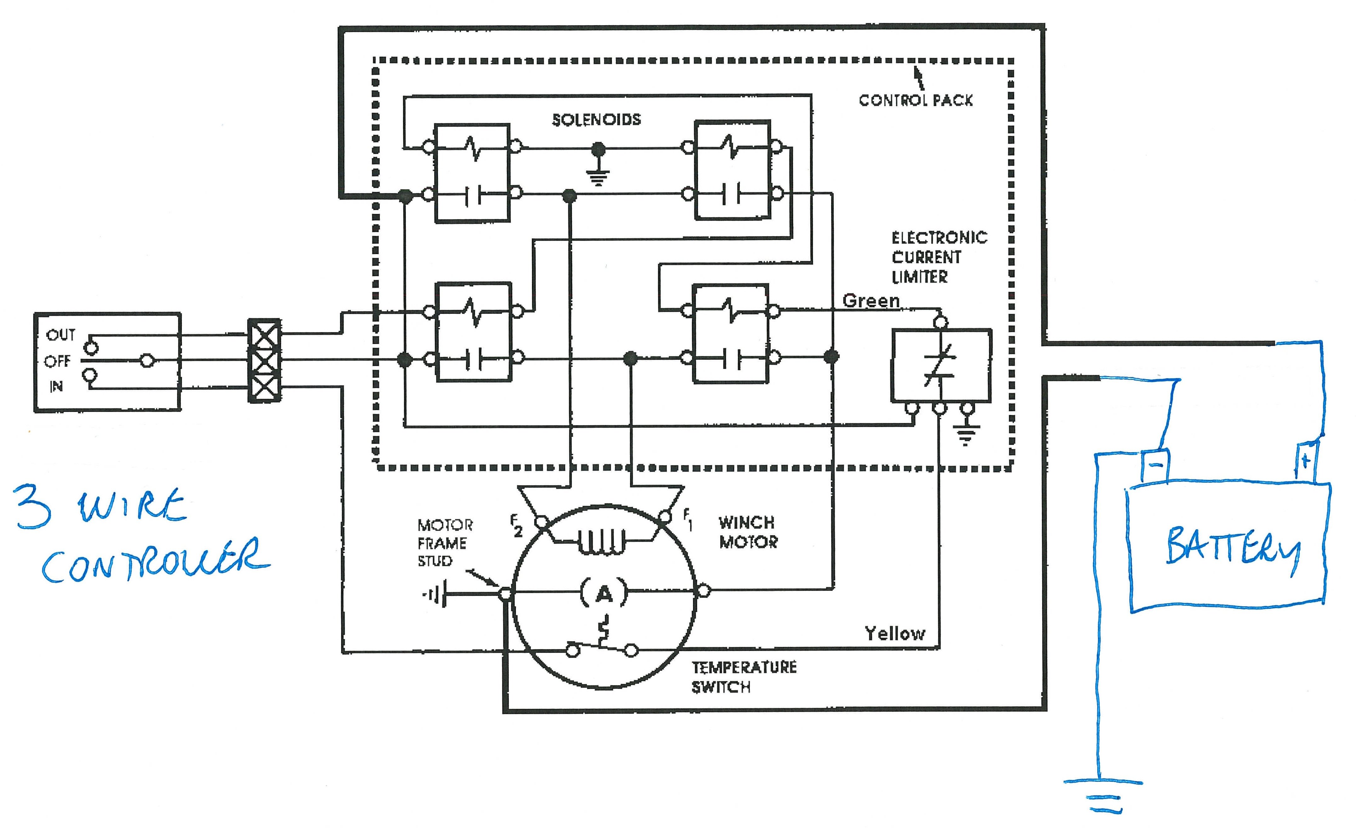 ironton ac winch motor wiring diagram