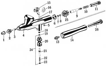 iwata eclipse hp-cs parts diagram