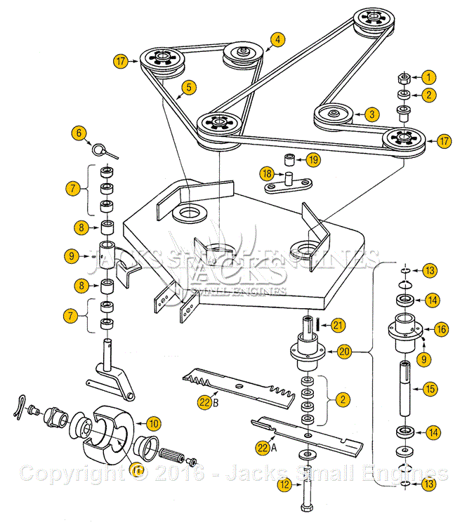 jacobsen snowblower parts diagram