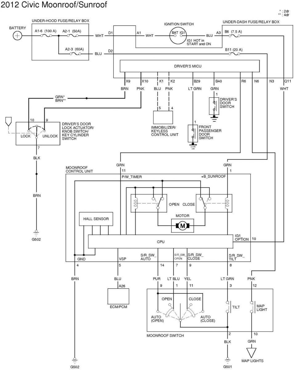 jaguar moonroof wiring diagram