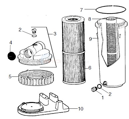 jandy ray vac parts diagram