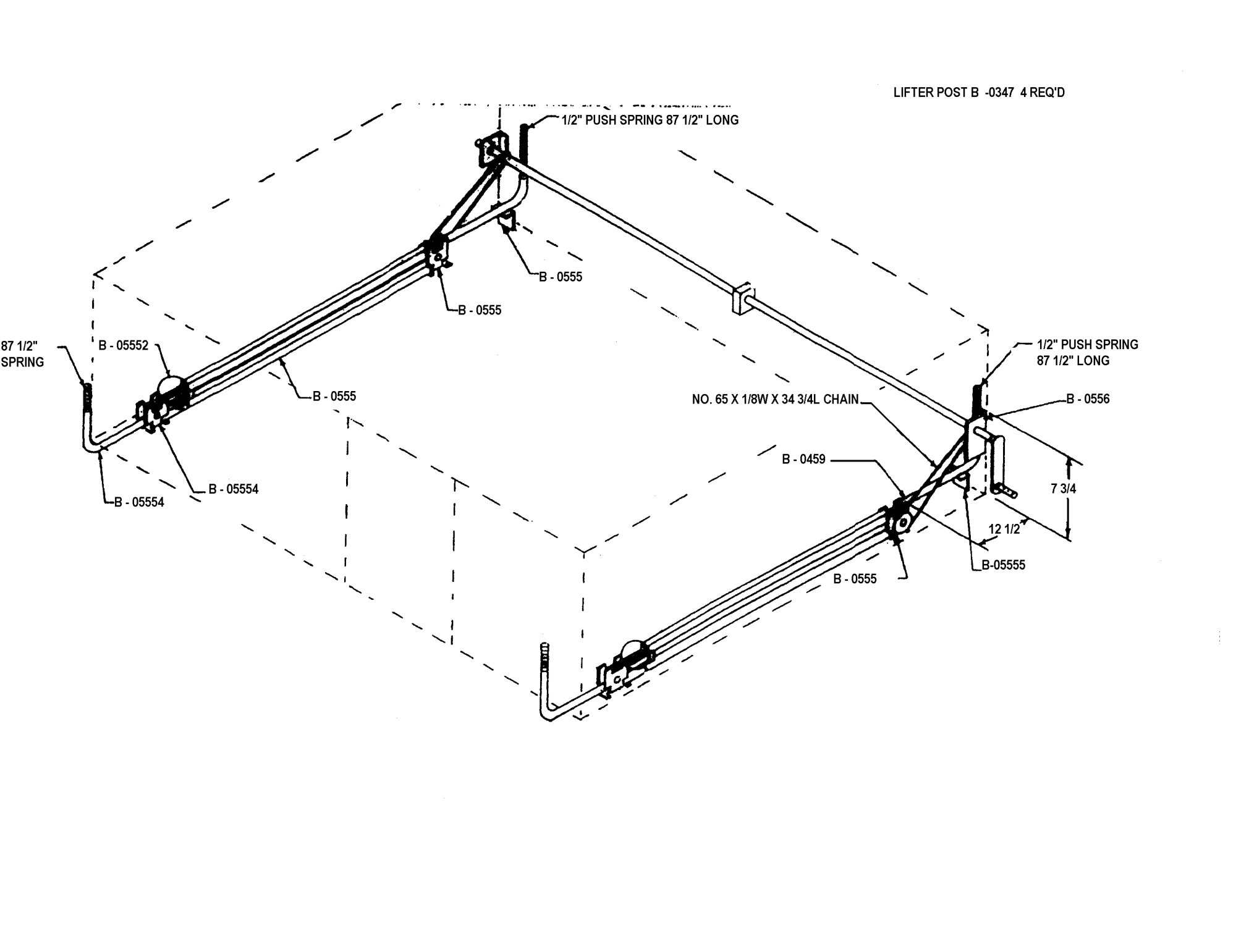 jayco lift system diagram