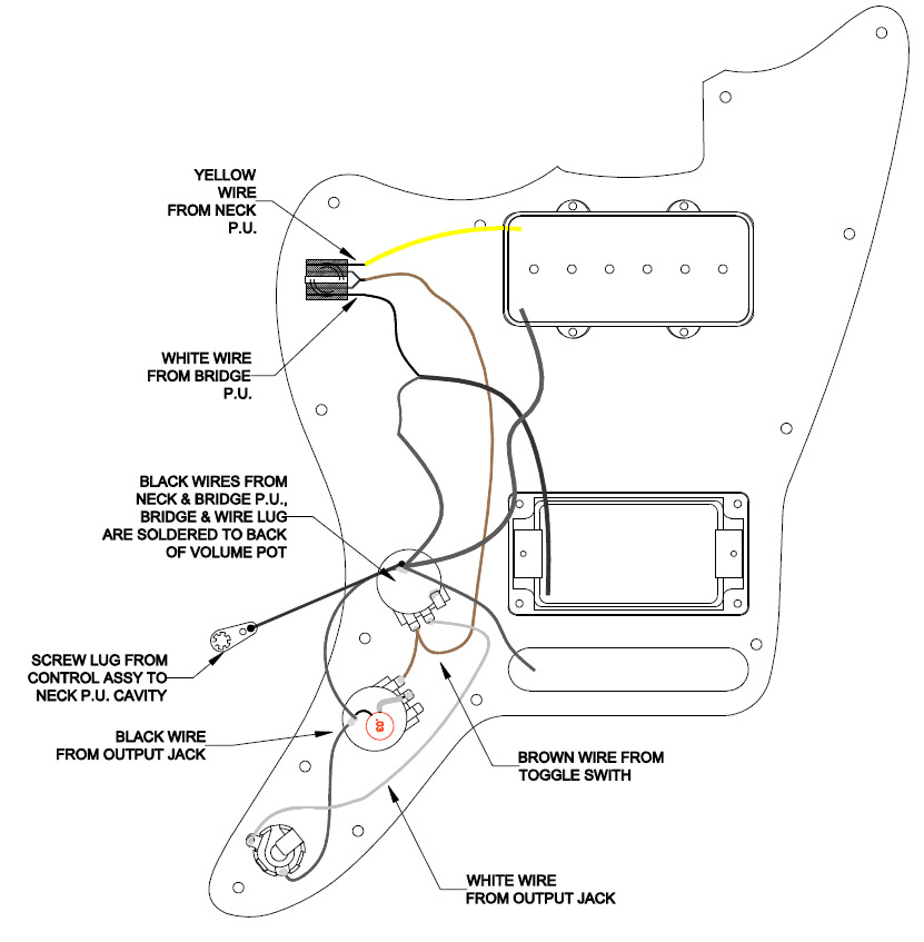 Jazzmaster Wiring Kit