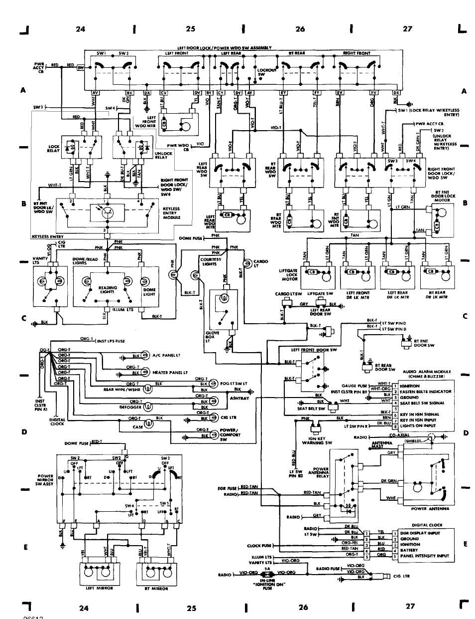 jeep grand cherokee 1995 wiring diagram lower bumper fog lights