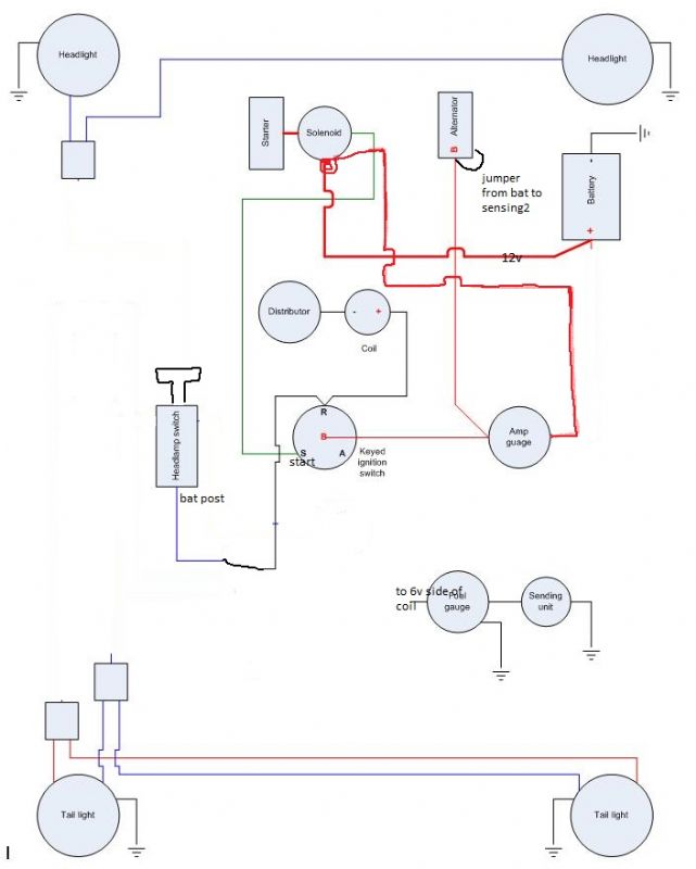 jeepster wiring diagram