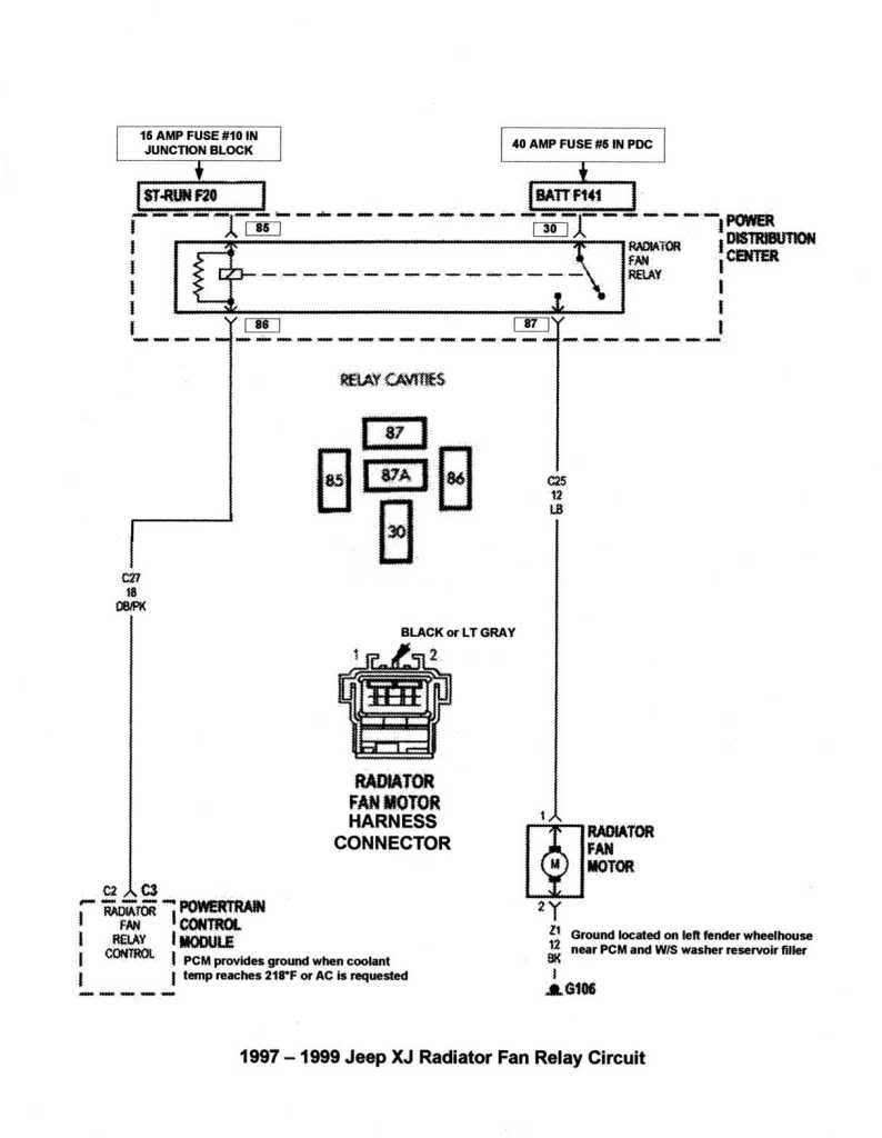 jegs fan relay wiring diagram