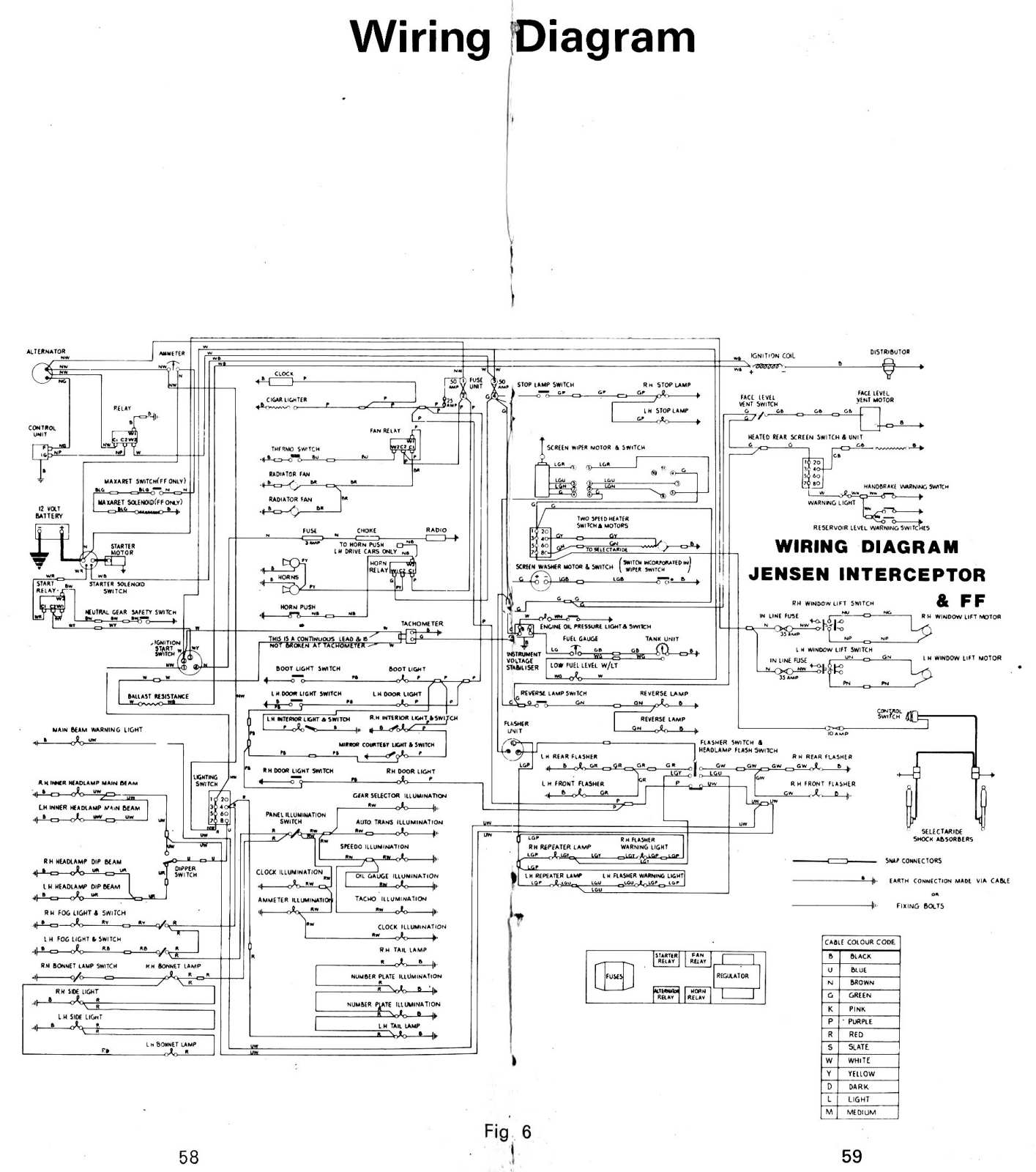 jensen uv9 wiring diagram