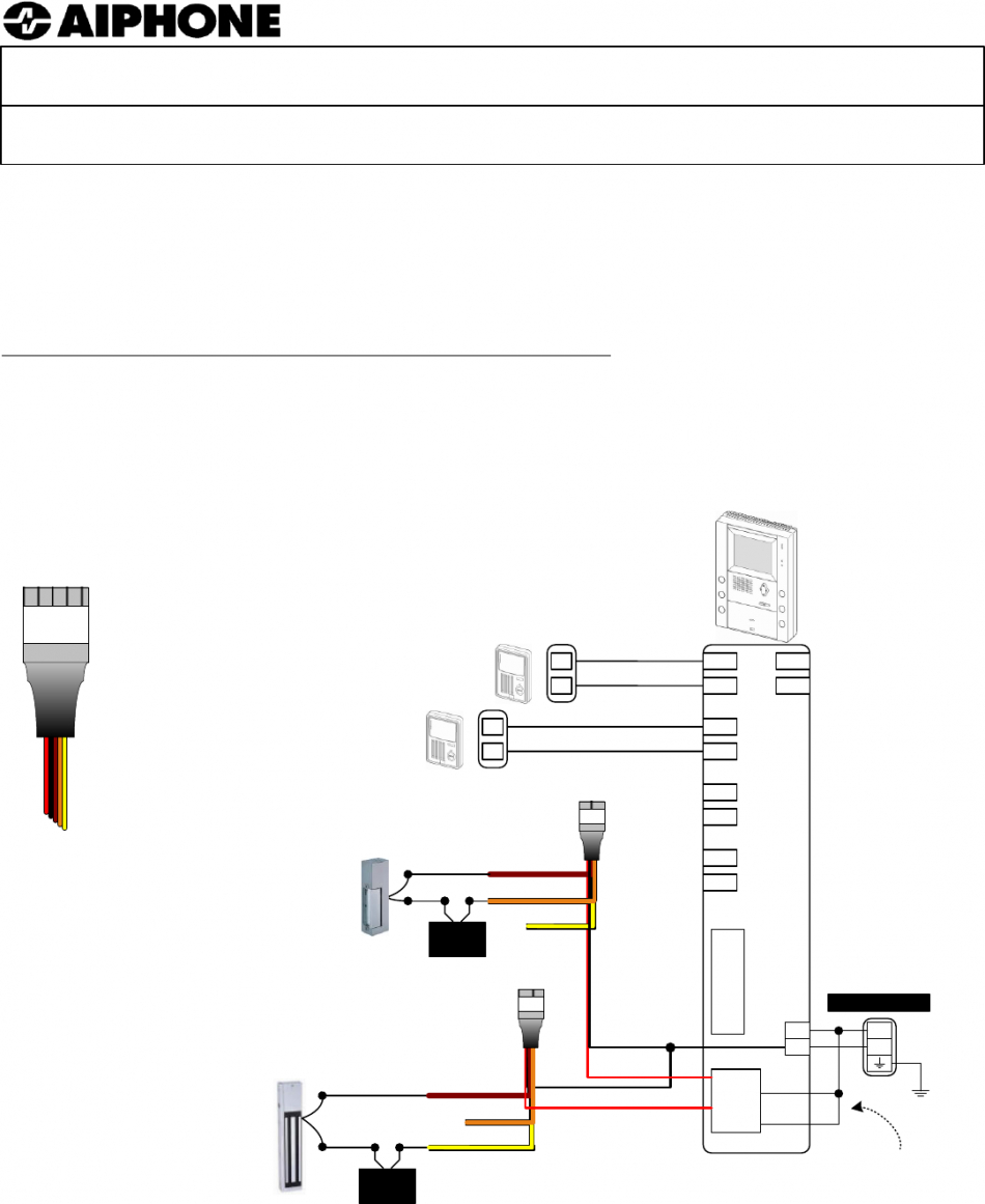 jeron intercom wiring diagram