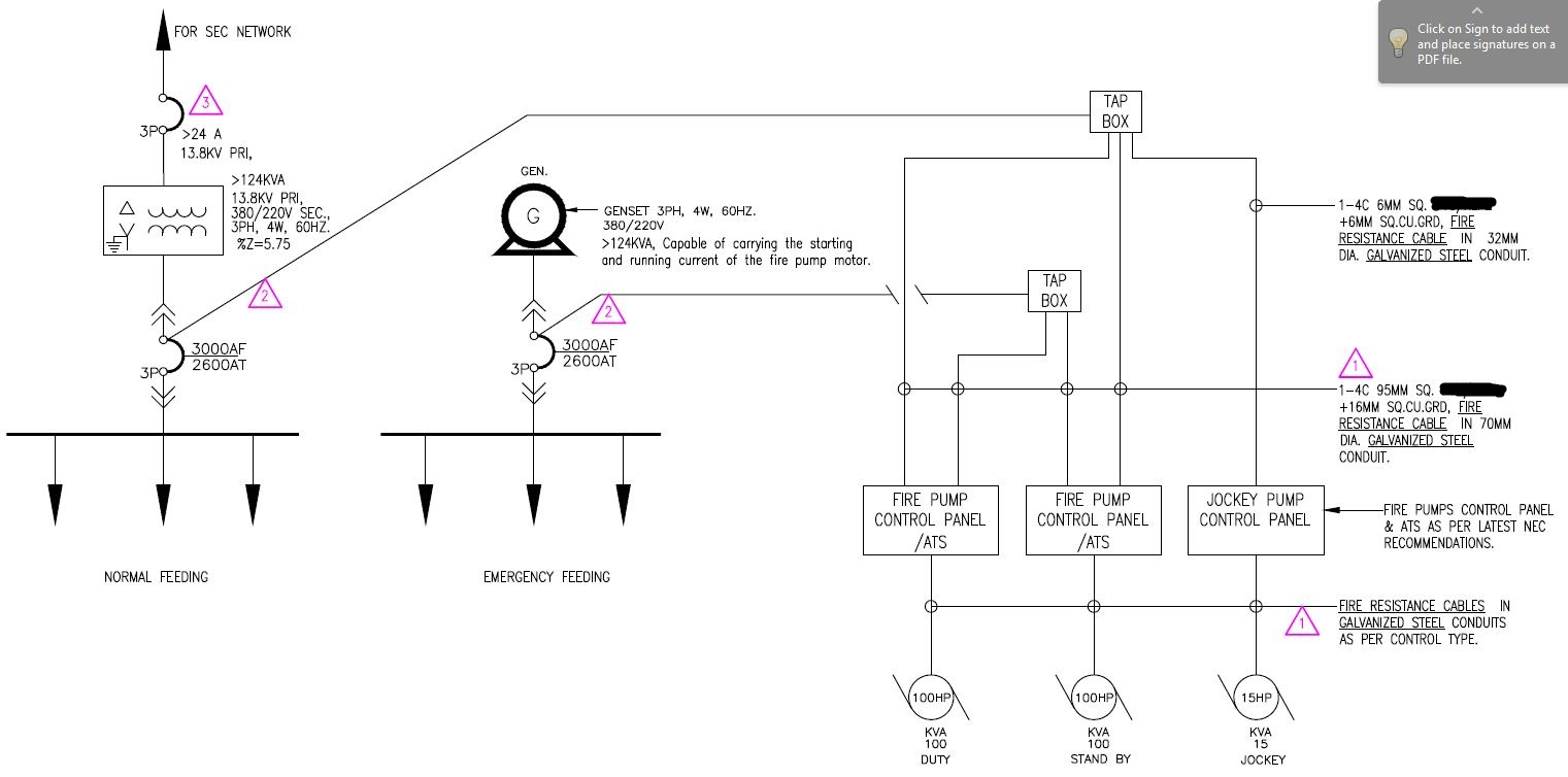 jockey pump piping diagram