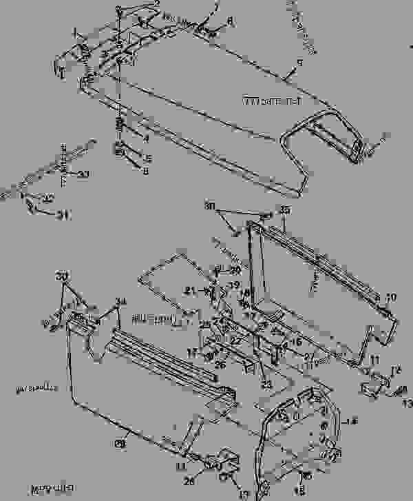 john deere 1070 parts diagram