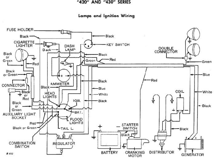 john deere 3010 wiring diagram