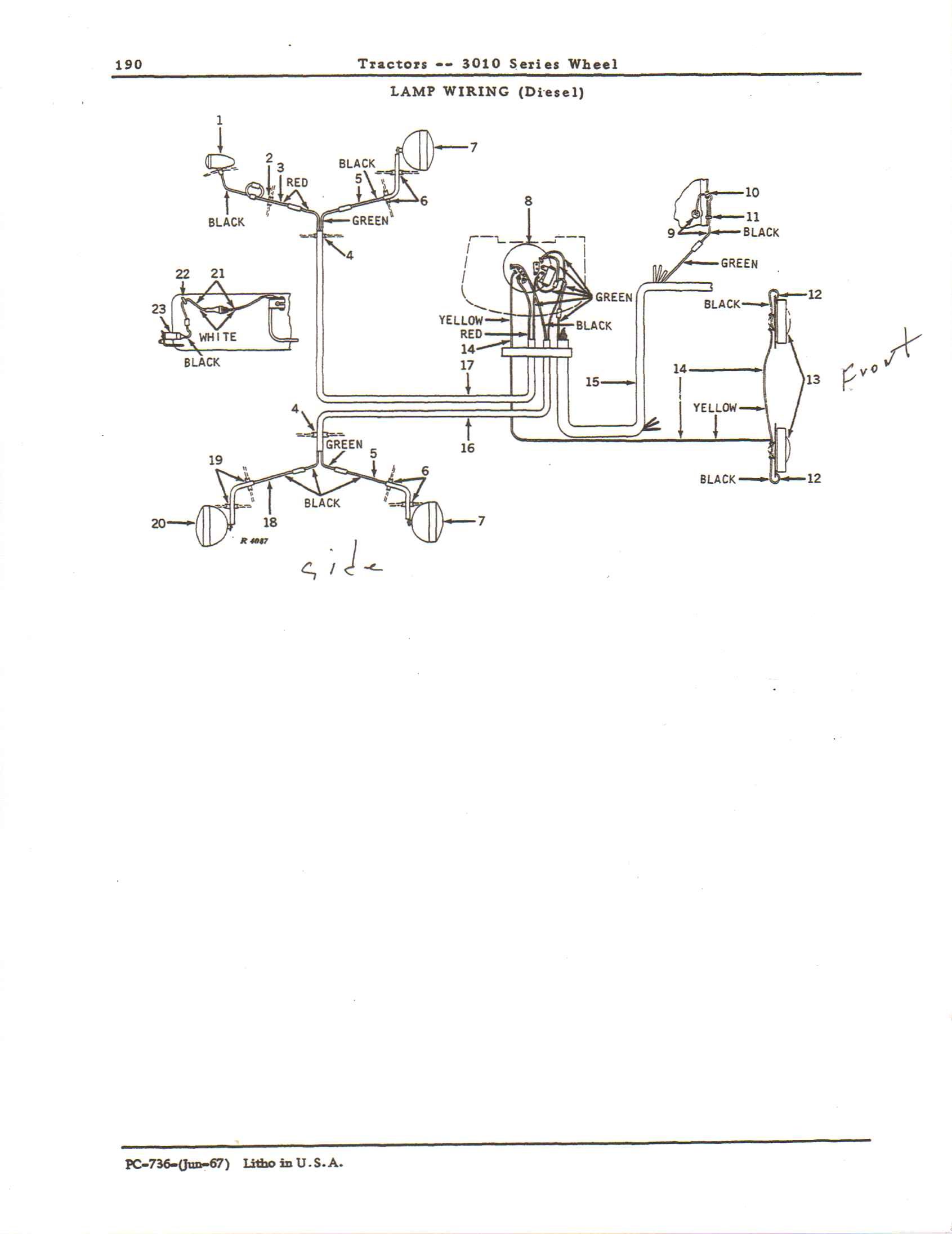 john deere 3020 wiring diagram