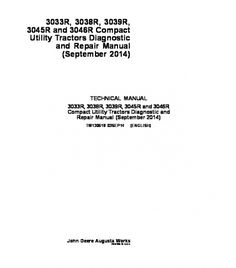 john deere 3033r wiring diagram