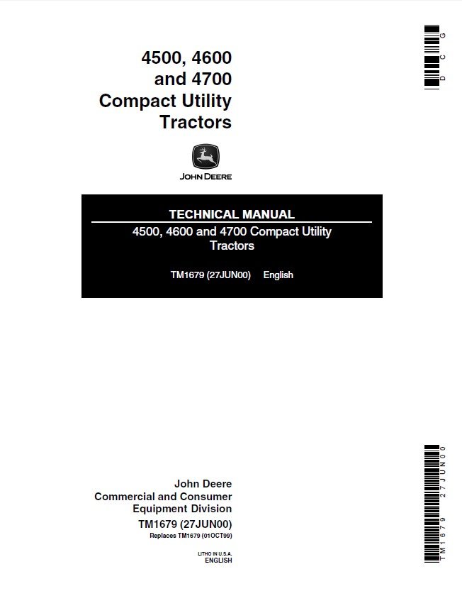 john deere 4600 series tractor wiring diagram