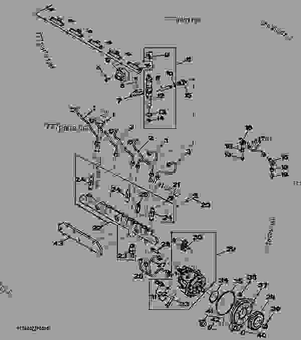 john deere 4600 series tractor wiring diagram