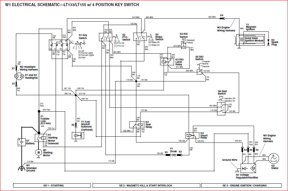 john deere l110 wiring diagram