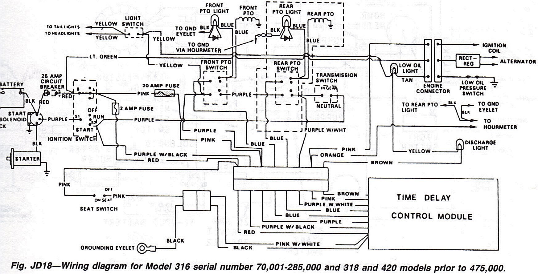 john deere l130 wiring diagram
