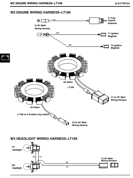john deere lt133 wiring diagram