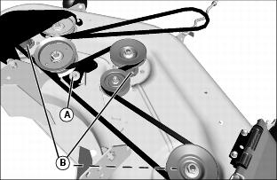 john deere z425 belt diagram