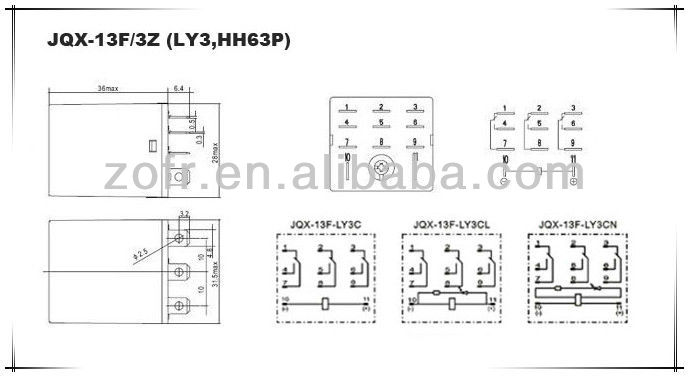 jqx 13f 2caac24v1l wiring diagram