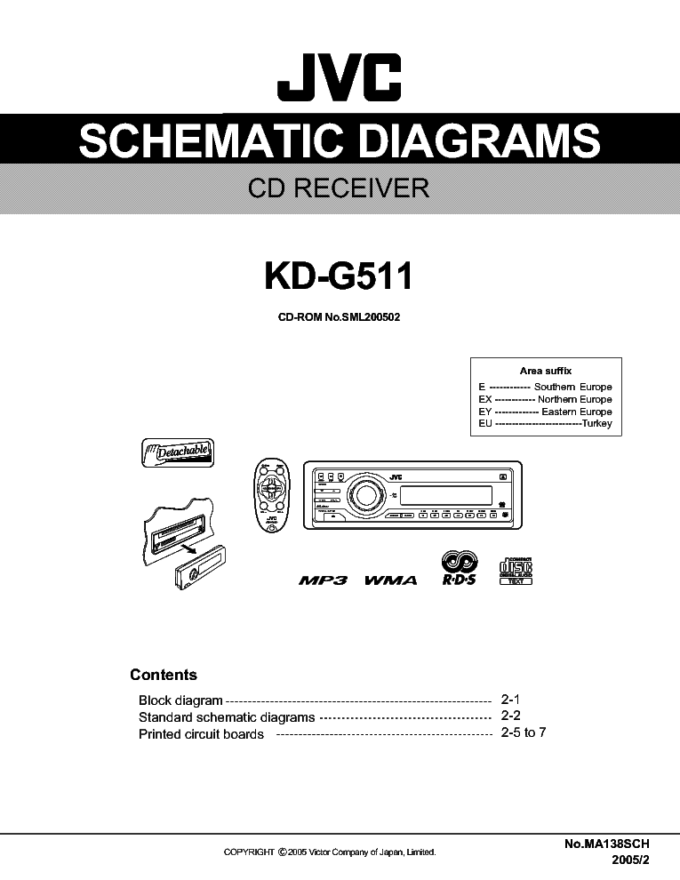 jvc kd 60rbt wiring diagram