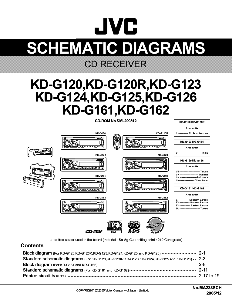 jvc kd ar770 wiring diagram