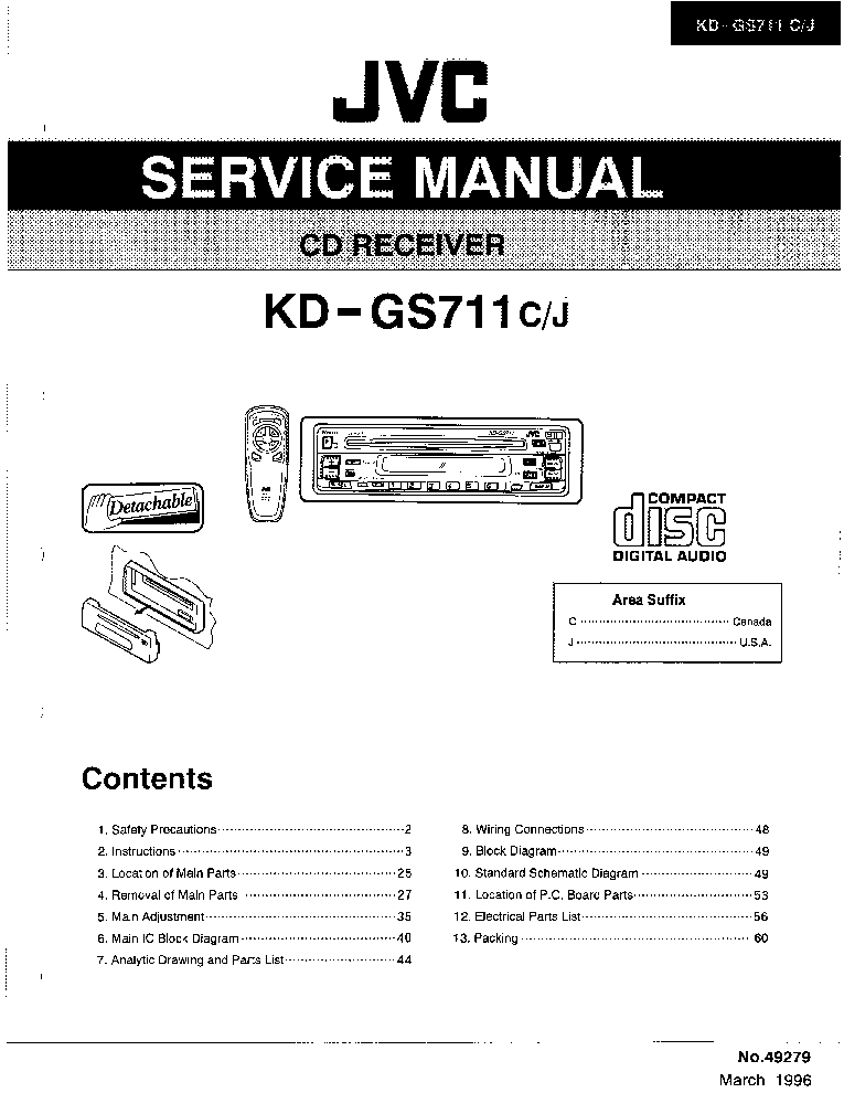 jvc kd ar770 wiring diagram