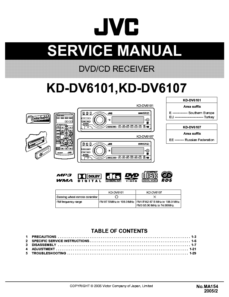 Магнитола jvc kd r431 инструкция