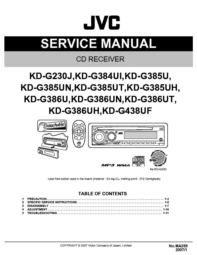 jvc kdr320 wiring diagram