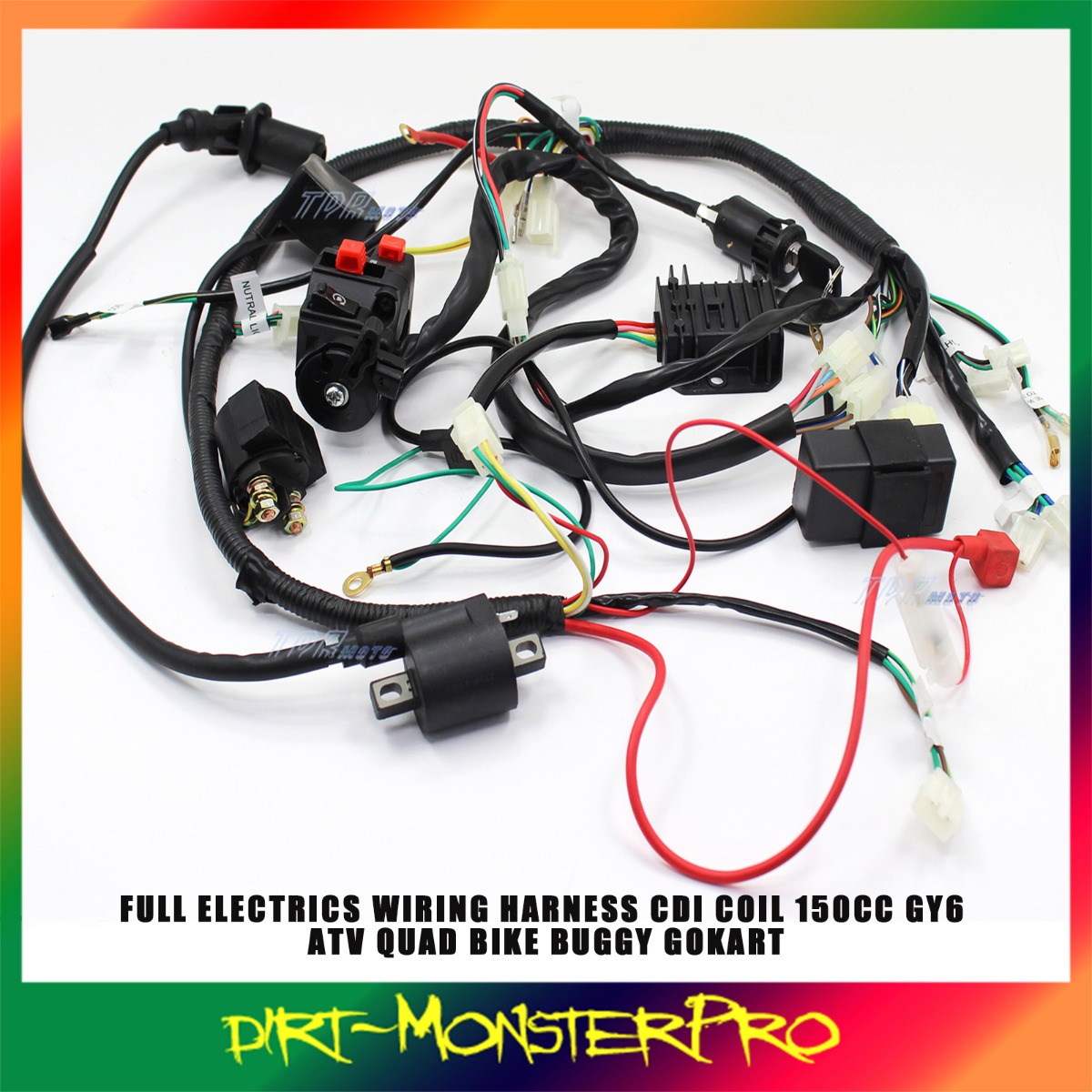 kandi go kart wiring diagram