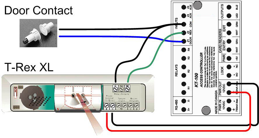 kantech 300 wiring diagram